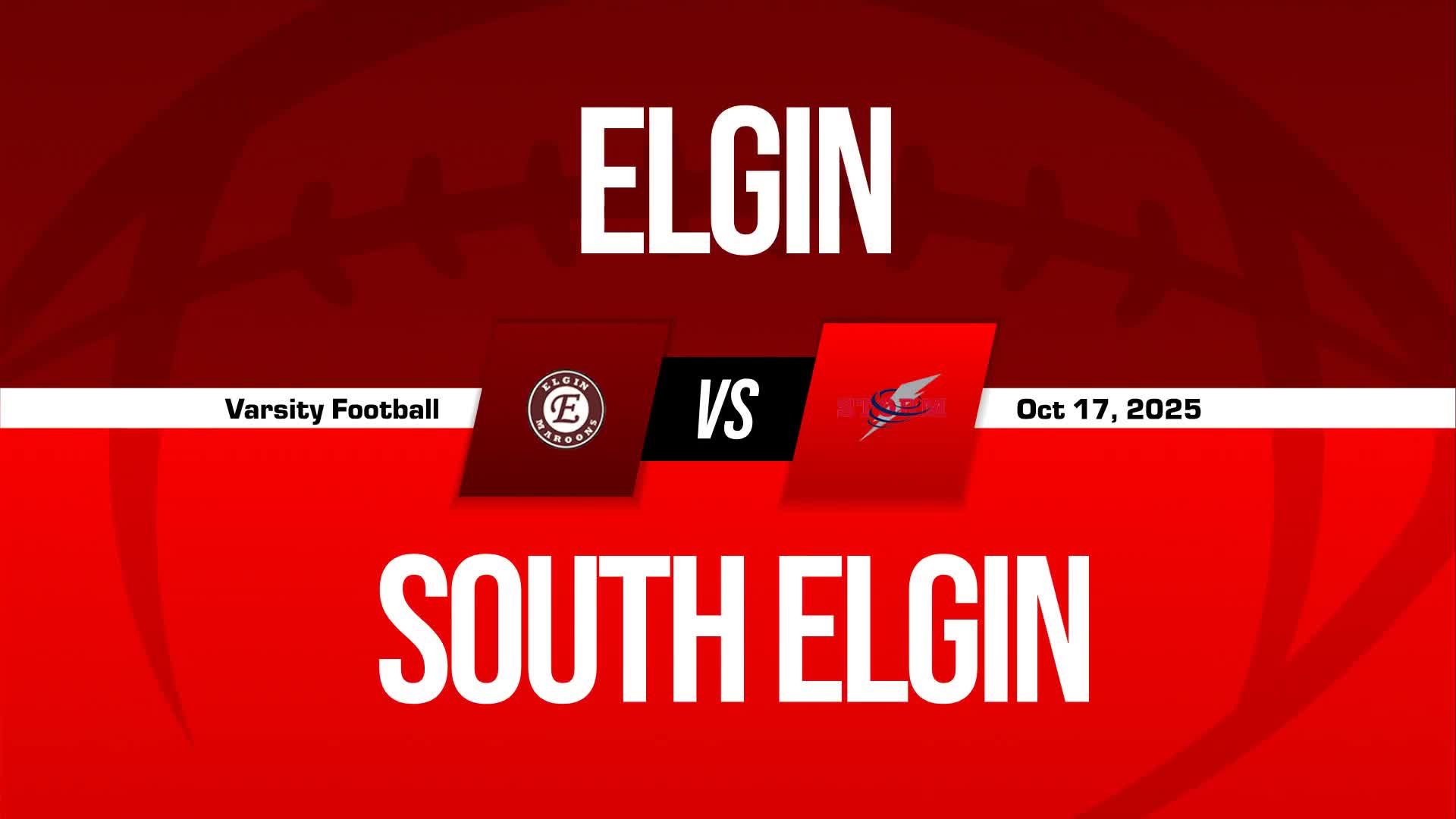 Football Game Preview: Elgin Maroons vs. Bartlett Hawks