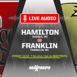 LISTEN LIVE Friday: WIAA Playoffs Hamilton vs. Franklin