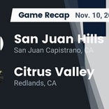 San Juan Hills falls short of St. Bonaventure in the playoffs