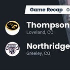 Football Game Recap: Northridge Grizzlies vs. Thompson Valley Eagles