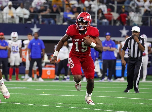 Kaleb Bailey will be back under center after getting injured last season. He looks to lead the Mustangs under first-year coach Willie Gaston as No. 13 North Shore looks for its fourth title in the past six years. (Photo: Robbie Rakestraw)