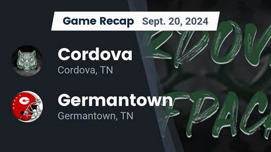 Football Recap: Germantown Takes a Loss