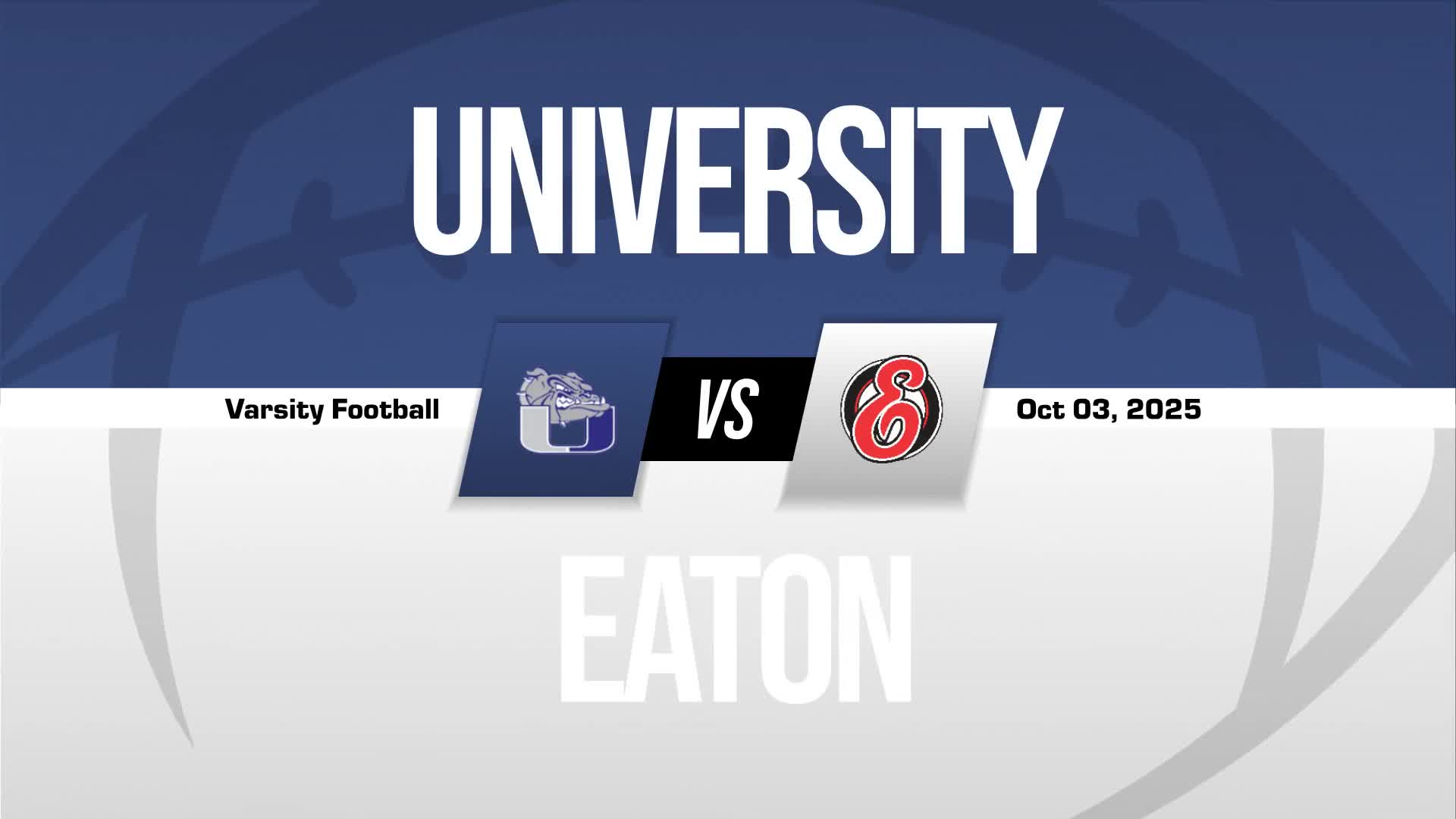 Football Game Preview: University Bulldogs vs. Wellington Eagles