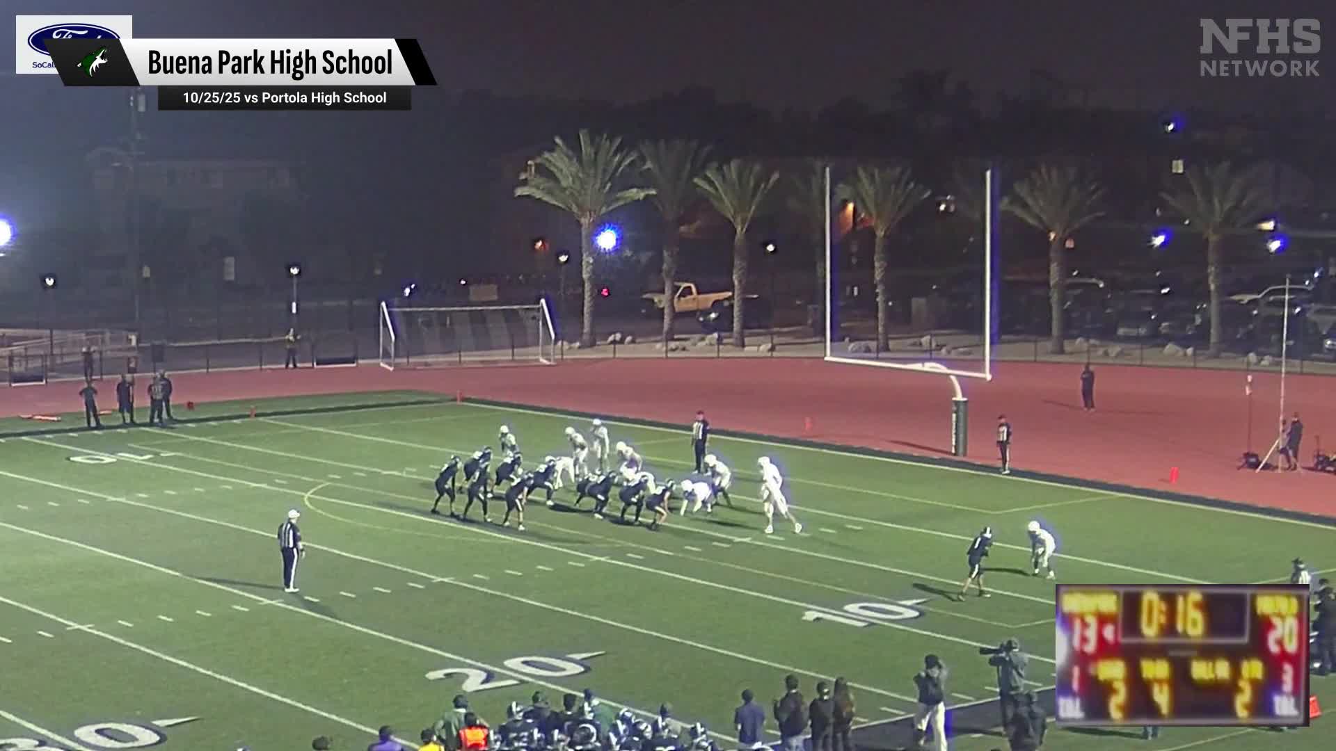 Football Recap: Buena Park Drops Highest Score of Season Against Nordhoff