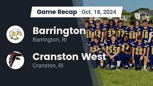 Football Recap: Barrington Wins High-Profile  Matchup Against Cr