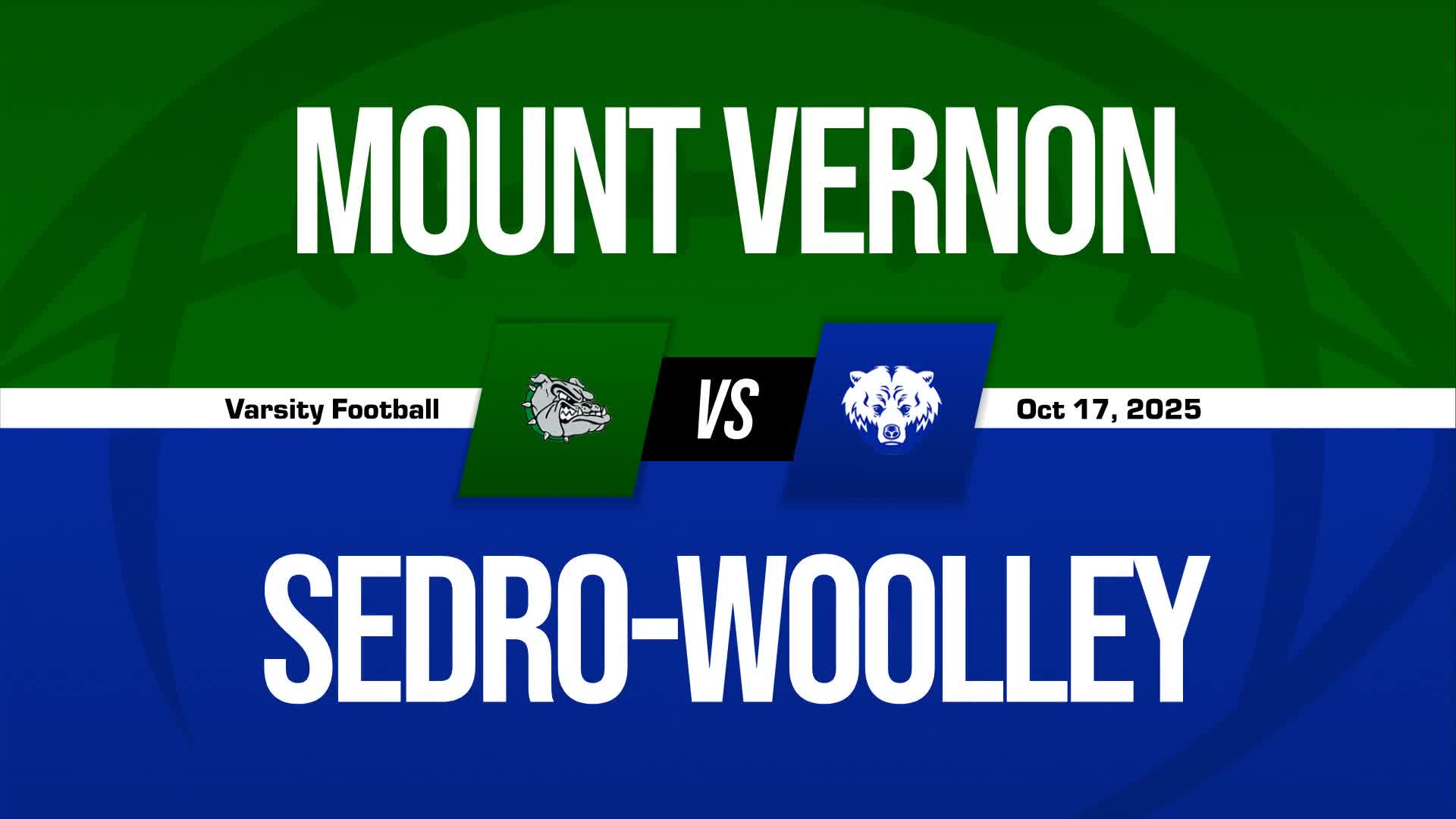 Football Game Preview: Mount Vernon Bulldogs vs. Stanwood Spartans + How To Watch
