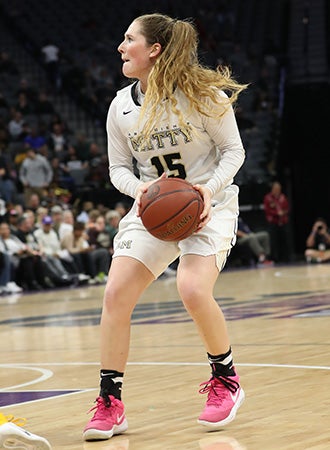 Madeline Holland had a team-high 11 points for Mitty.
