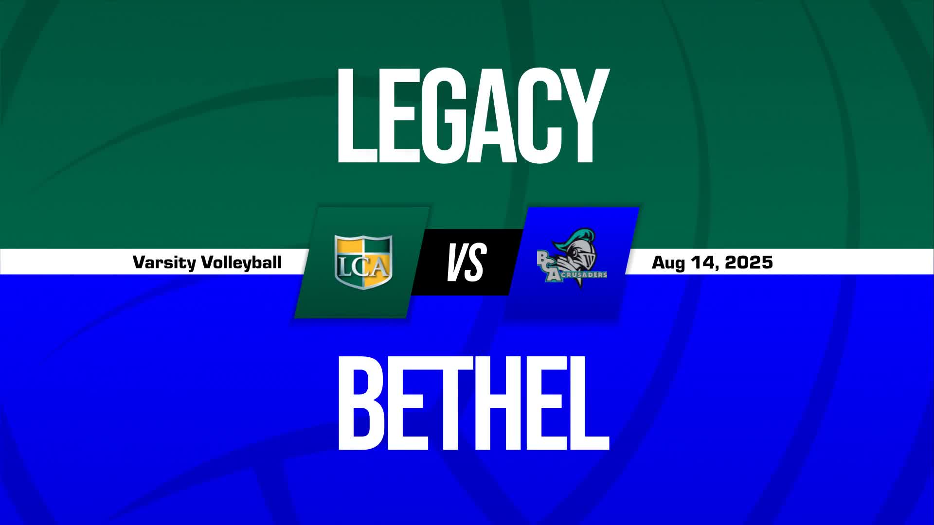 Volleyball Game Preview: Legacy Christian Academy Eagles vs. John Paul II Cardinals