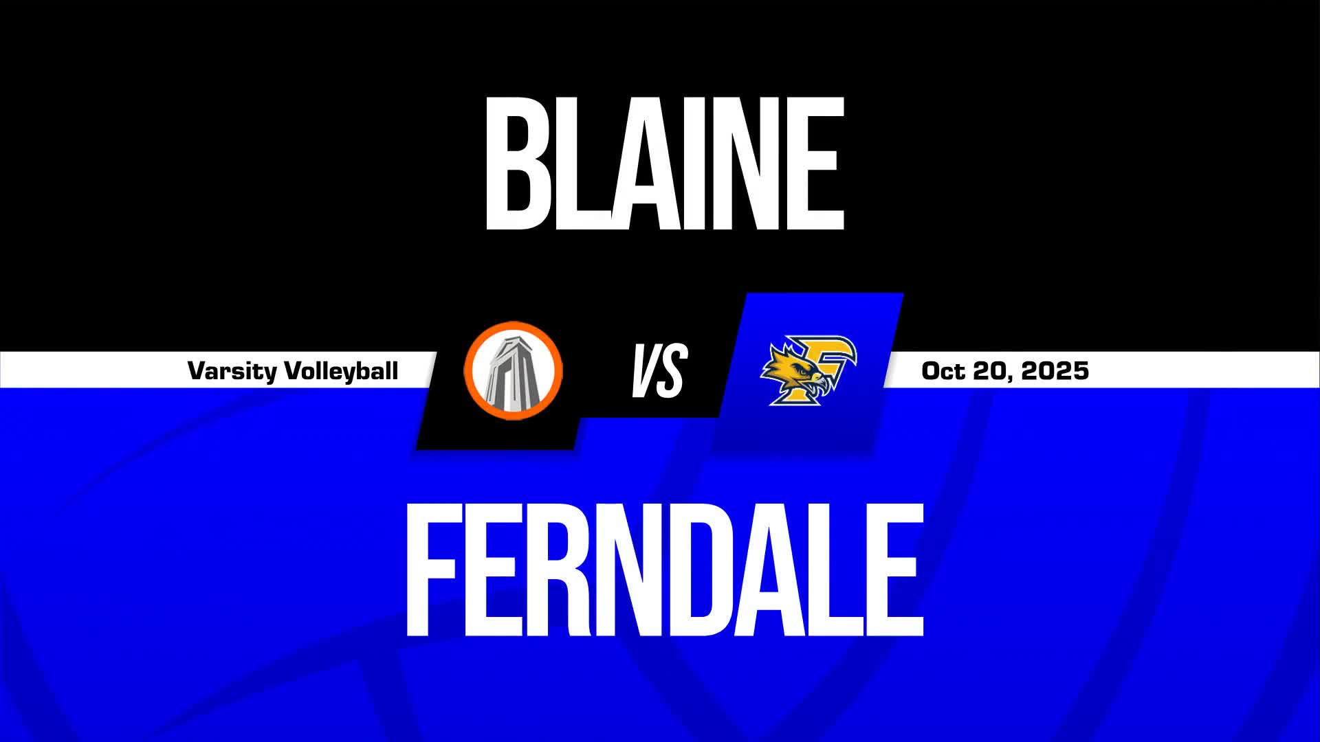 Volleyball Recap: Blaine Comes Up Short