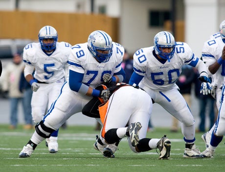 Steelton-Highspire plays hard-nosed football in Pennsylvania's small school divisions.