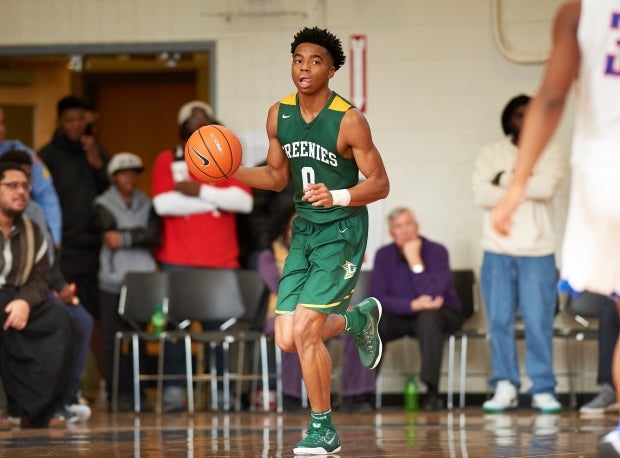 Jalen Lecque brings the ball up the floor during a game at the John Wall Holiday Invitational last December.