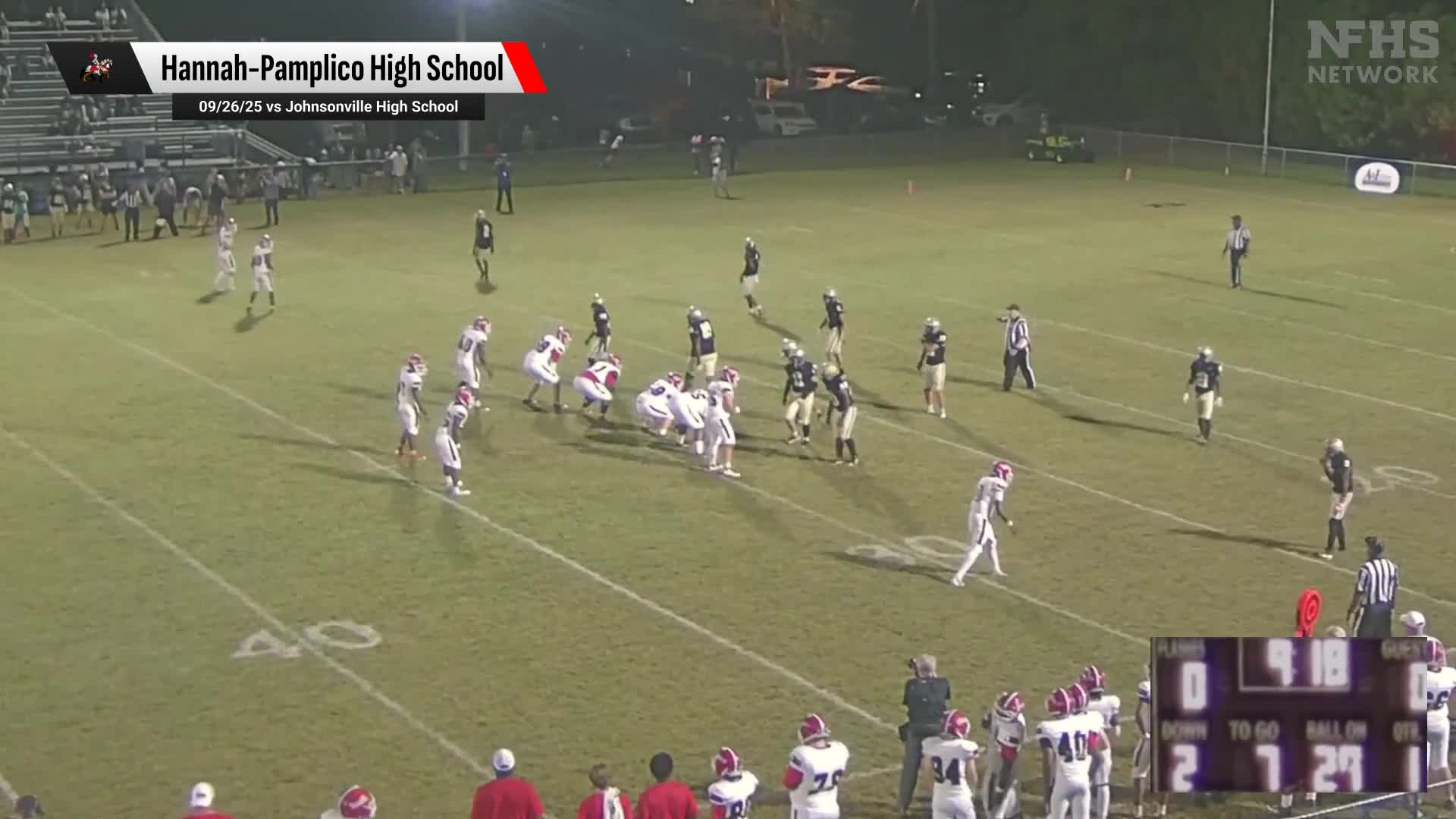 Football Recap: Hannah-Pamplico Takes a Tough Playoff Loss