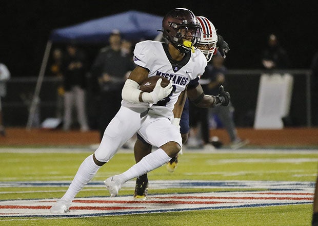 Tennessee MaxPreps POY Junior Sherrill put up over 200 yards and four touchdowns in Lipscomb Academy's state championship victory. (Photo: Jason Goode)