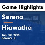 Basketball Game Recap: Hiawatha Hawks vs. DePue Little Giants