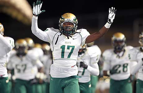 No. 2 DeSoto faces its toughest test of the season on Saturday as it takes on fellow unbeaten No. 3 Coppell.