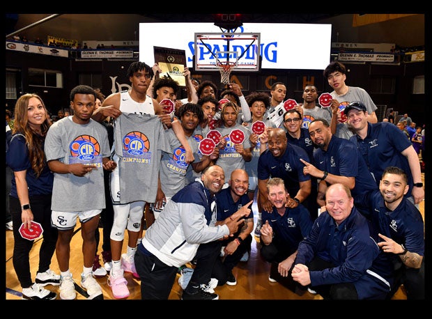 Sierra Canyon celebrates another Southern Section championship.