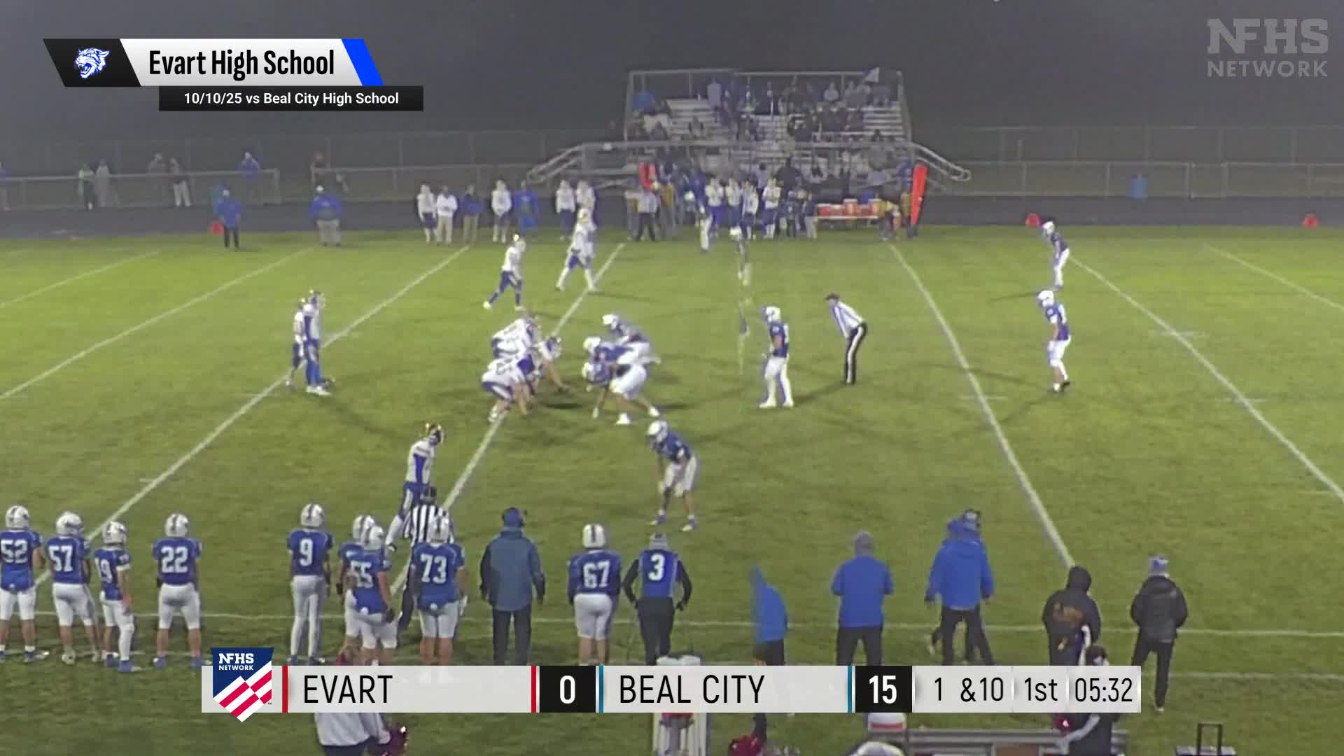 Football Recap: Evart Takes a Loss