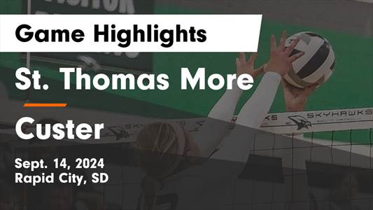 Volleyball Recap: Custer Comes Up Short