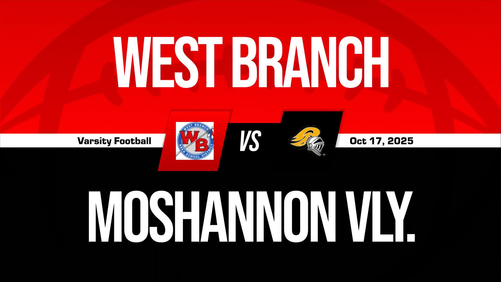 Football Recap: West Branch Comes Up Short + How To Watch