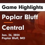 Basketball Game Recap: Poplar Bluff Mules vs. Central Rebels
