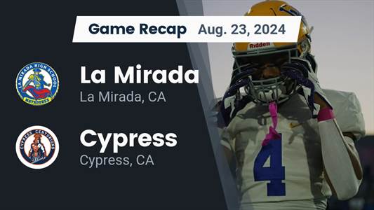 Football Recap: Cypress Snaps Four-Game Streak of Wins at Home