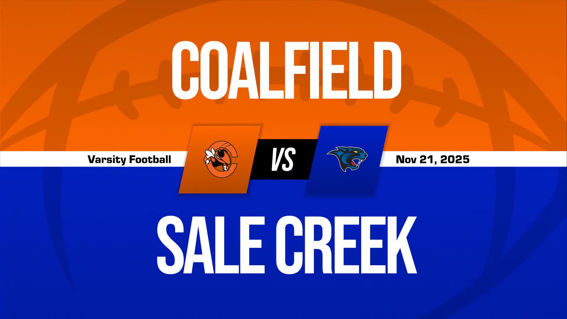 Football Recap: Coalfield's Winning Streak Snapped at 11 Games + How To Watch