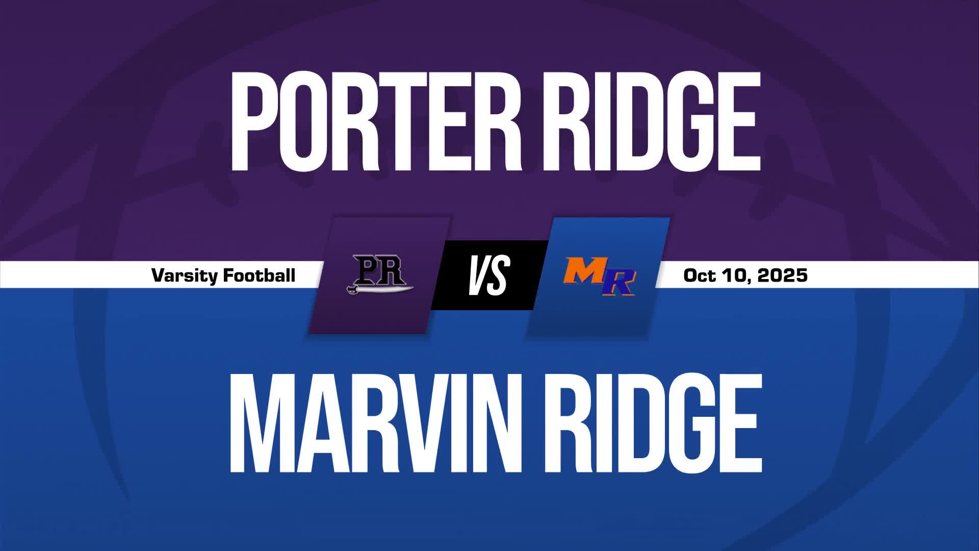 Football Recap: Marvin Ridge Gets the Win