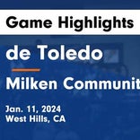 Basketball Game Recap: de Toledo Jaguars vs. The Palmdale Aerospace Academy Griffins