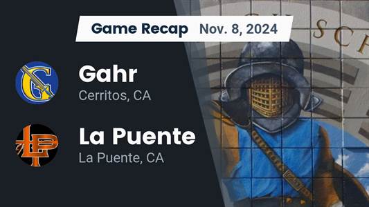 Football Recap: Gahr Skates Past La Puente with Ease