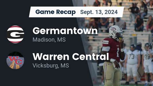 Football Recap: Warren Central Skates Past Germantown with Ease