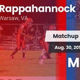 Football Game Recap: Middlesex vs. Rappahannock