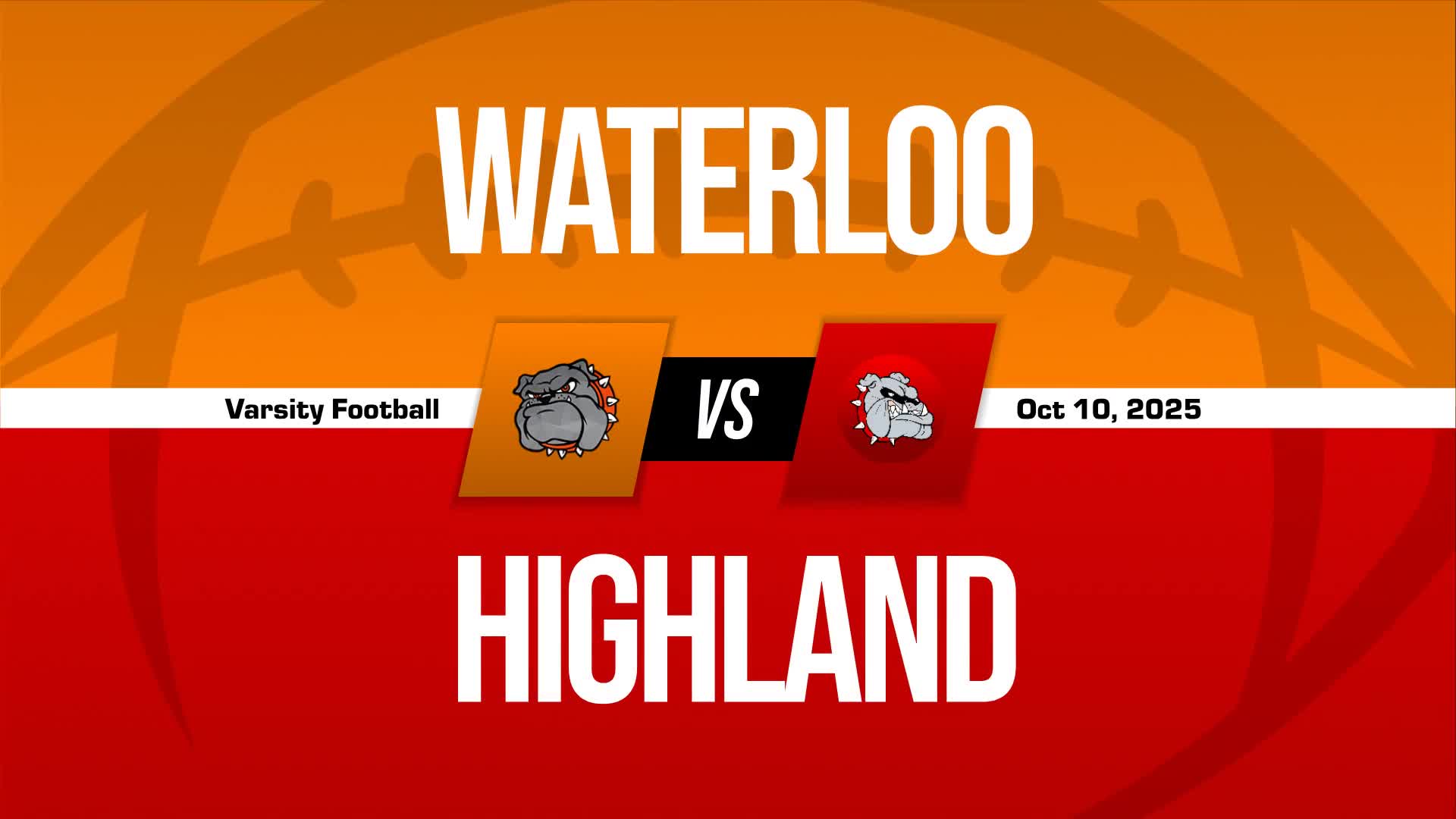 Football Recap: Waterloo Comes Up Short + How To Watch