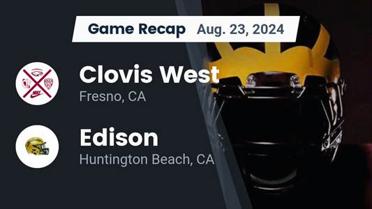 Football Game Preview: Clovis West Will Face Edison
