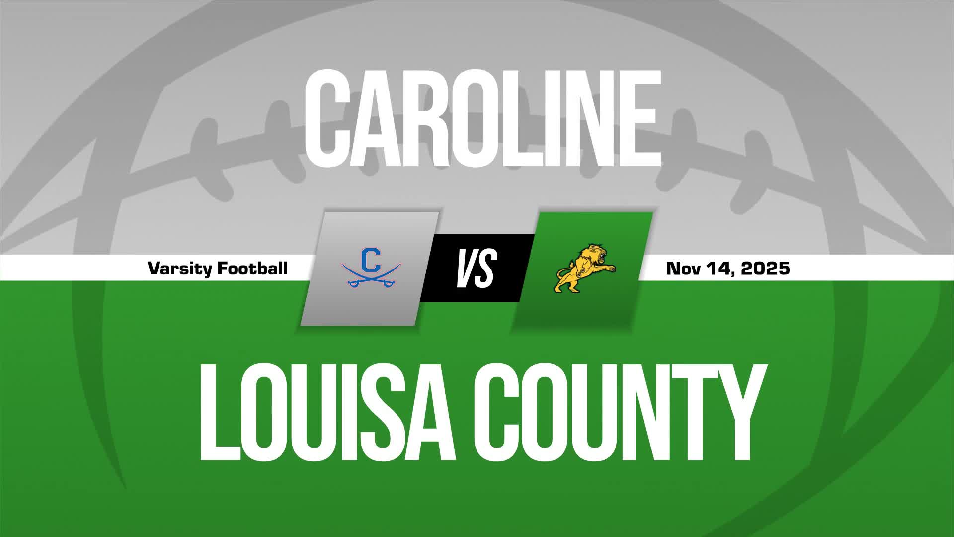 Football Game Preview: Louisa County Lions vs. Huguenot Falcons + How To Watch