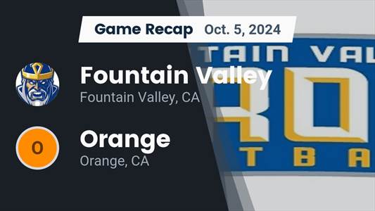 Football Recap: Fountain Valley Takes a Loss