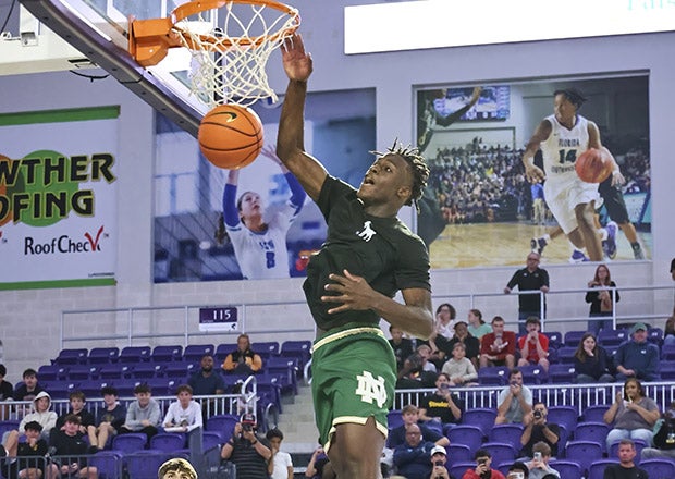 Abdou Toure's monster senior season included a win in the City of Palms Classic slam dunk contest. (PHOTO: Francis Fedor)