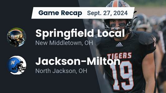 Football Recap: Springfield Triumphant Thanks to a Strong Effort