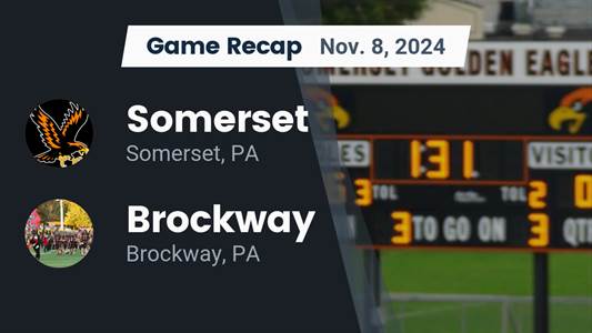 Football Recap: Somerset Falls Short of Penn Cambria in the Play