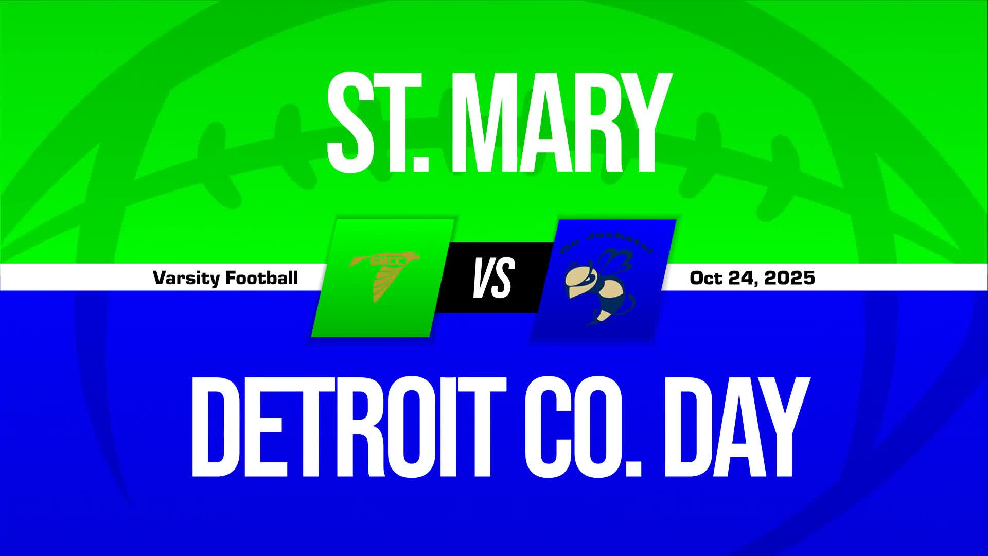 Football Recap: St. Mary Catholic Central Wins Going Away Against Leslie
