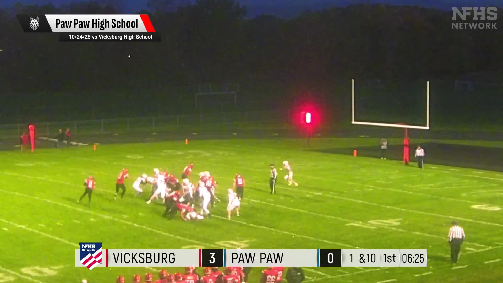 Football Recap: Friday's  Loss Ends Paw Paw's Winning Streak + How To Watch