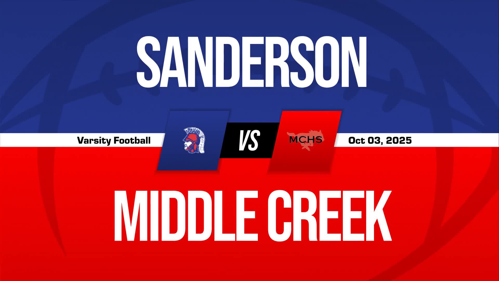 Football Game Preview: Middle Creek Mustangs vs. Cary Imps + How To Watch