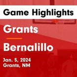 Basketball Game Recap: Bernalillo Spartans vs. Los Alamos Hilltoppers