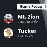 Football Game Preview: Tucker vs. Mt. Zion