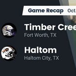 Timber Creek beats Haltom for their third straight win