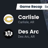 Football Game Recap: Carlisle vs. Lee