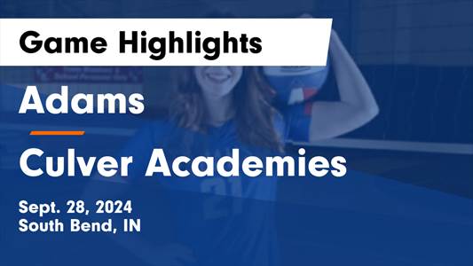 Volleyball Game Preview: South Bend Adams Eagles vs. South Bend 