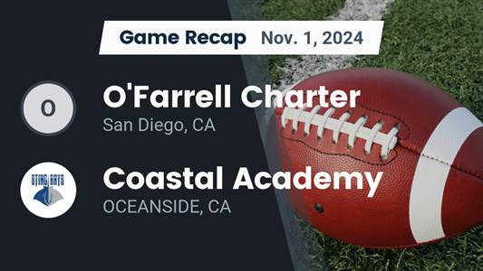 Football Game Preview: Coastal Academy Stingrays vs. O'Farrell Charter Falcons