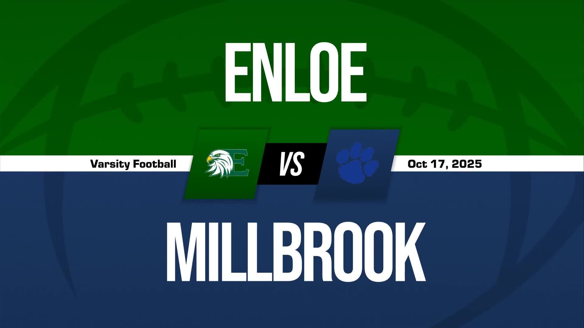 Football Game Preview: Millbrook Wildcats vs. Wakefield Wolverin