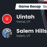 Football Game Recap: Salem Hills Skyhawks vs. Uintah Utes