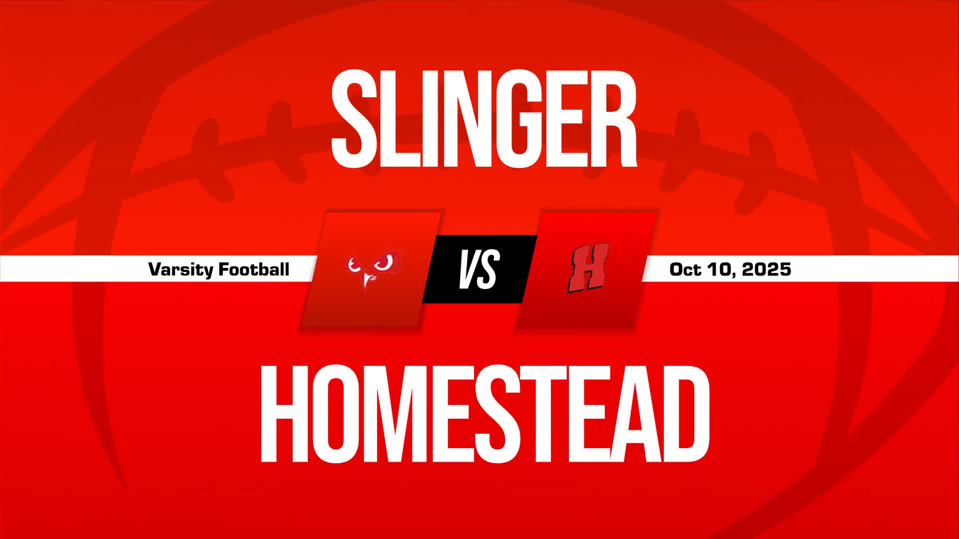 Football Recap: Slinger Piles Up the Points Against West Bend West